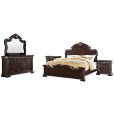 Cherry Traditional King Bedroom Set