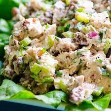 Best Chicken Salad Recipe Healthy gambar png