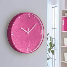 Leitz Wow Silent Wall Clock Pink