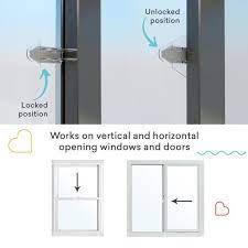 Safetynex 3m Adhesive Sliding Door Lock