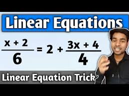 Linear Equation Shortcut Trick