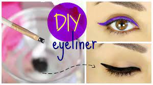 diy eyeliner with eyeshadow 4 easy
