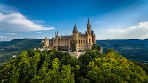 Download, share or upload your own one! Wallpaper Hohenzollern Castle Germany Europe Forest Sky 4k Travel Wallpaper Download High Resolution 4k Wallpaper