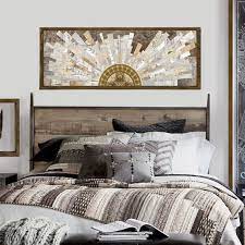 Above Bed Decor Wooden Wall Art