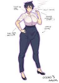 Reminder that this is how Osoro's mom looks : r/Osana