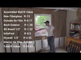 Wood Framed Wall Insulation Short