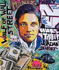 Jordan Belfort Wolf Of Wall Street Art