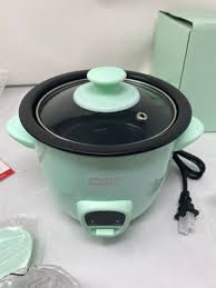 I bought the ninja foodie and immediately started to learn new ways of cooking. Dash Mini Rice Cooker Steamer With Removable Nonstick Pot Aqua Instructions For Sale