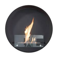 Round Wall Mounted Bioethanol Fire
