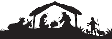 Christmas Nativity Scene Silhouette PNG Clip Art Image​ | Gallery Yopriceville - High-Quality Free Images and Transparent PNG Clipart