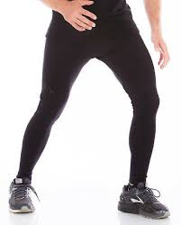 Kutting Weight Neoprene Sauna Suit Weight Loss All Black Mens Exercise Tights Ebay