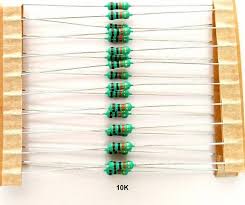 10k ohm resistor 100 piece incld