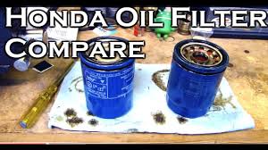 Honda Oil Filter Comparison 15400 Plm A01 And 15400 Plm A02