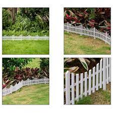 White Edging Fence Set