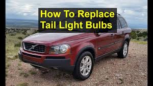 How To Replace The Tail Light Bulbs In The P2 Volvo Xc90 Brake Reverse Turn Signal Etc Votd