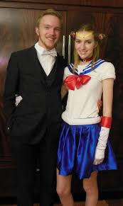 The basic look requires white or blue pants and shirt. My Homemade Sailor Moon Costume And As Much As I Could Get My Boyfriend To Dress Up As Tuxedo Mask I Tried My Best Sailormoon