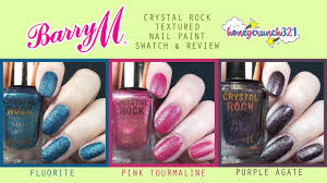 barrym crystal rock textured nail
