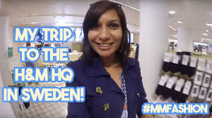 My Trip To The H&M Headquarters In Sweden! - YouTube