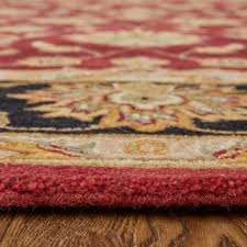feizy wagner 8942f red black gold 8 x 10 area rug