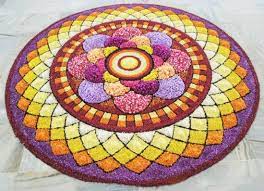 arranging fl carpets with flower
