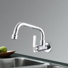 Wall Mount 360 Rotating Kitchen Sink Faucet