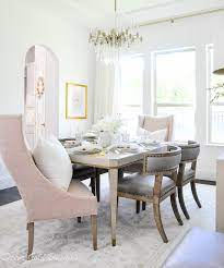 dining room decor gold designs