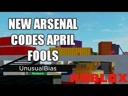 Skin arsenal codes may 2021: New Arsenal Code April 2021 April Fools Youtube