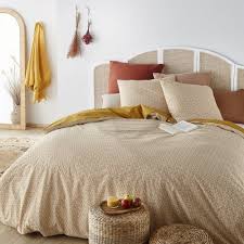 dusty pink organic cotton bedding set