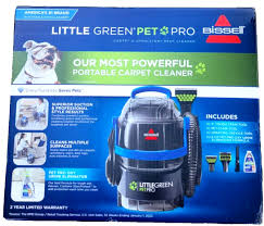 bissell little green pet pro portable