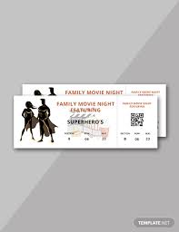 96 Free Ticket Templates Download Ready Made Template Net
