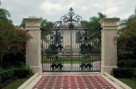 Ornamental Metal Driveway Gates