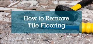 how to remove tile floor budget dumpster