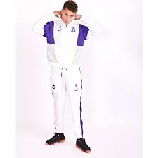 The 1987 los angeles lakers go down as one of the best teams of all time, and they did that with a stacked roster. Nike Los Angeles Lakers Nba Trainingsanzug Fur Herren In Weiss Fur Herren Lyst