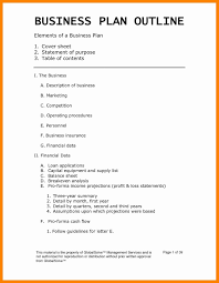 Simple Business Proposal Example Plan Template Free Download