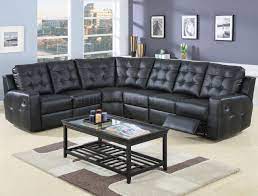 double reclining sectional sofa