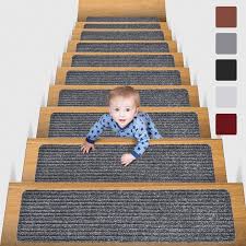 homeyoung non slip carpet stair treads