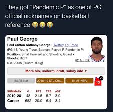 Paul clifton anthony george (born may 2, 1990) is an american professional basketball player for the los angeles clippers of the national basketball association (nba). Nba Memes Poor Paul George Facebook