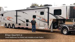 luxury toy hauler by ocala trailer