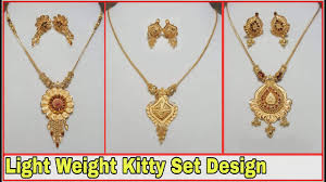 chain necklace set trisha gold art