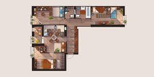 3 Bedroom House Plans Design With