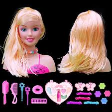 kids dolls makeup comb hair toy