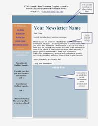 Simple Newsletter Template Word Fresh Microsoft Word Newsletter