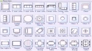 floor plan symbols and dimensions see