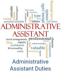 administrative istant duties