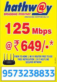 services hathway broadband call