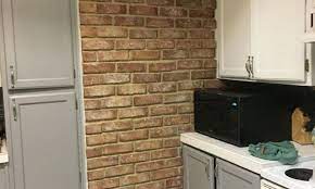 A Brick Accent Wall For Your Kitchen
