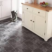Self Adhesive Floor Tiles Grey Stone
