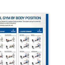 total gym workout poster exercise
