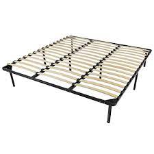 Built to fully support the load of a cal king mattress (which can weigh over 100 pounds!), a cal king foundation: Best Choice Products Wooden Slat Metal Bed Frame Wood Slats Platform Bedroom Mattress Foundation King Mattress News