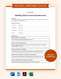 questionnaire form template in pdf